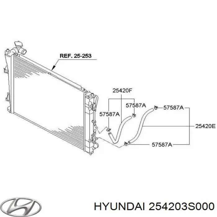  254203S000 Hyundai/Kia