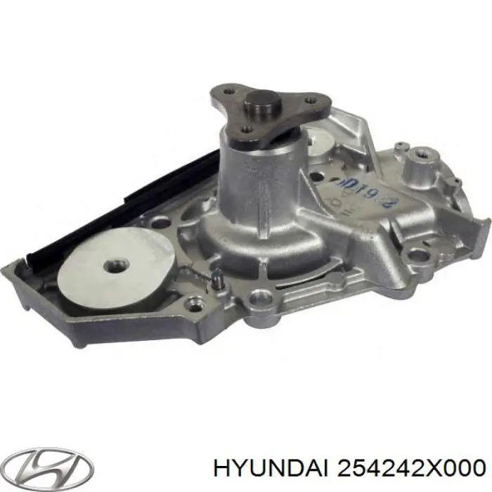 254242X000 Hyundai/Kia прокладка фланця (трійника системи охолодження)