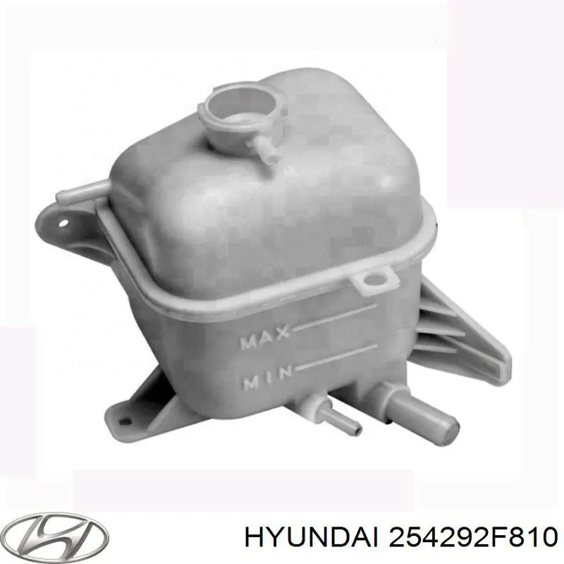 Бачок системи охолодження двигуна розширювальний Hyundai/Kia 254292F810 ціна, від 9.51 USD