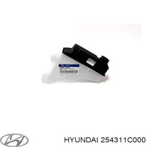 Бачок системи охолодження, розширювальний Hyundai Getz (Хендай Гетц)