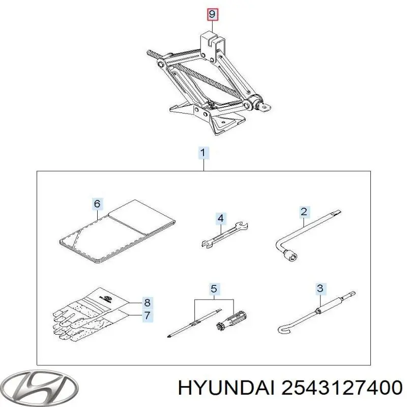 2543127400 Hyundai/Kia 