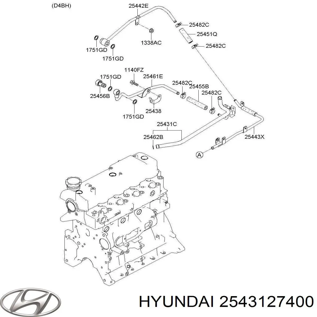 Купити 2543127400 Hyundai/Kia 
