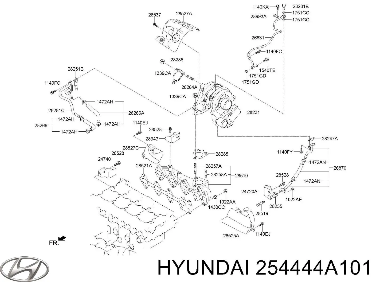 254444A101 Hyundai/Kia 