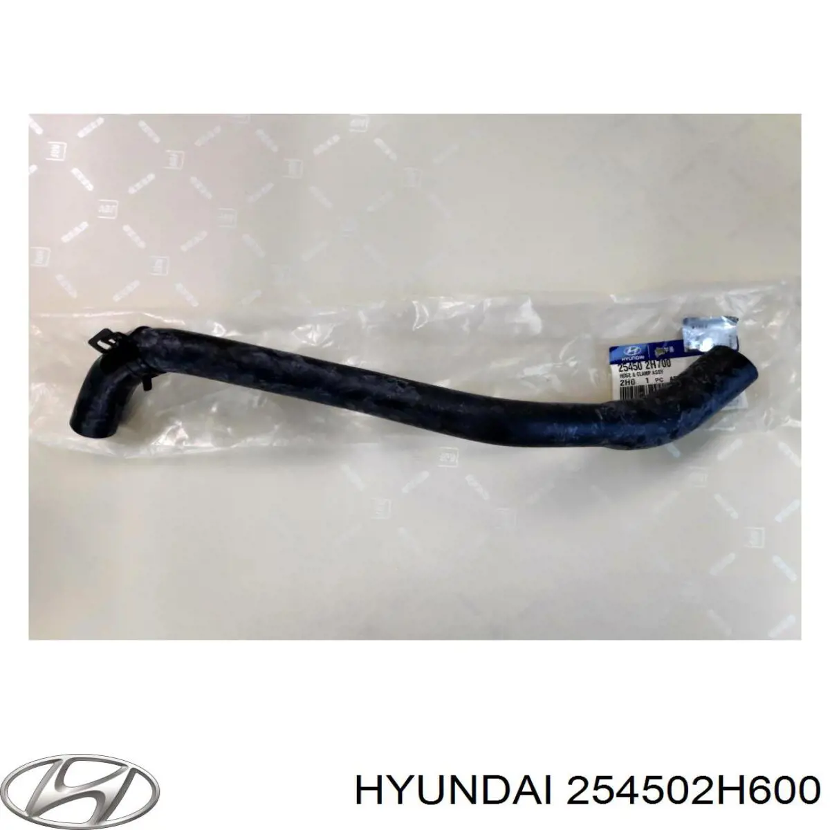 Шланг/патрубок радіатора охолодження, верхній Hyundai/Kia 254502H600