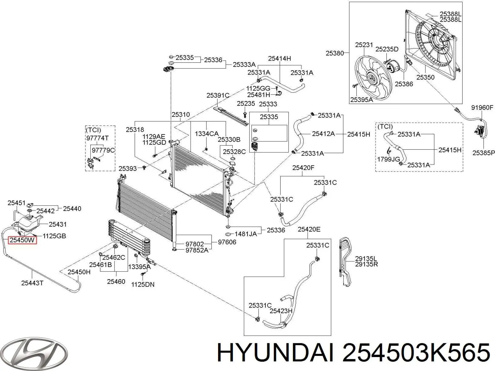 254503K565 Hyundai/Kia 