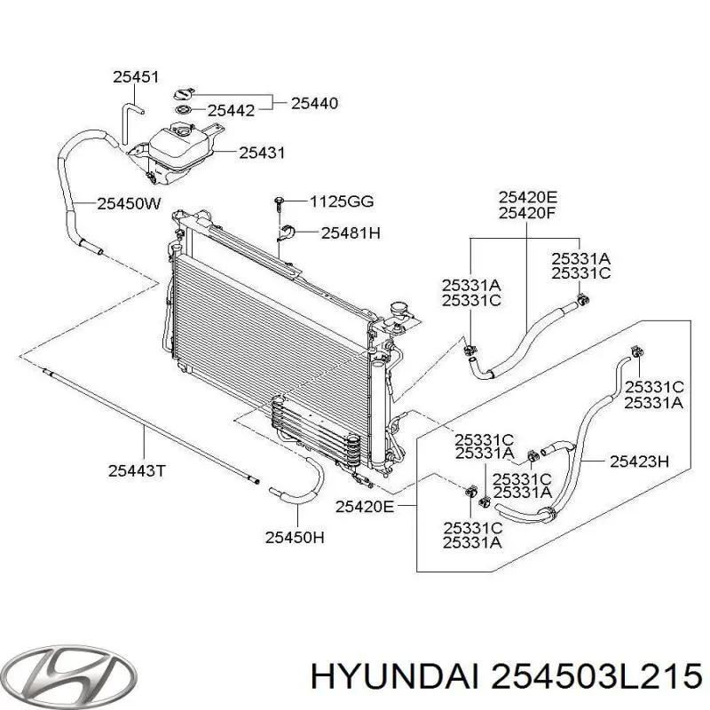  Hyundai/Kia 254503L215 ціна, від 8.90 USD