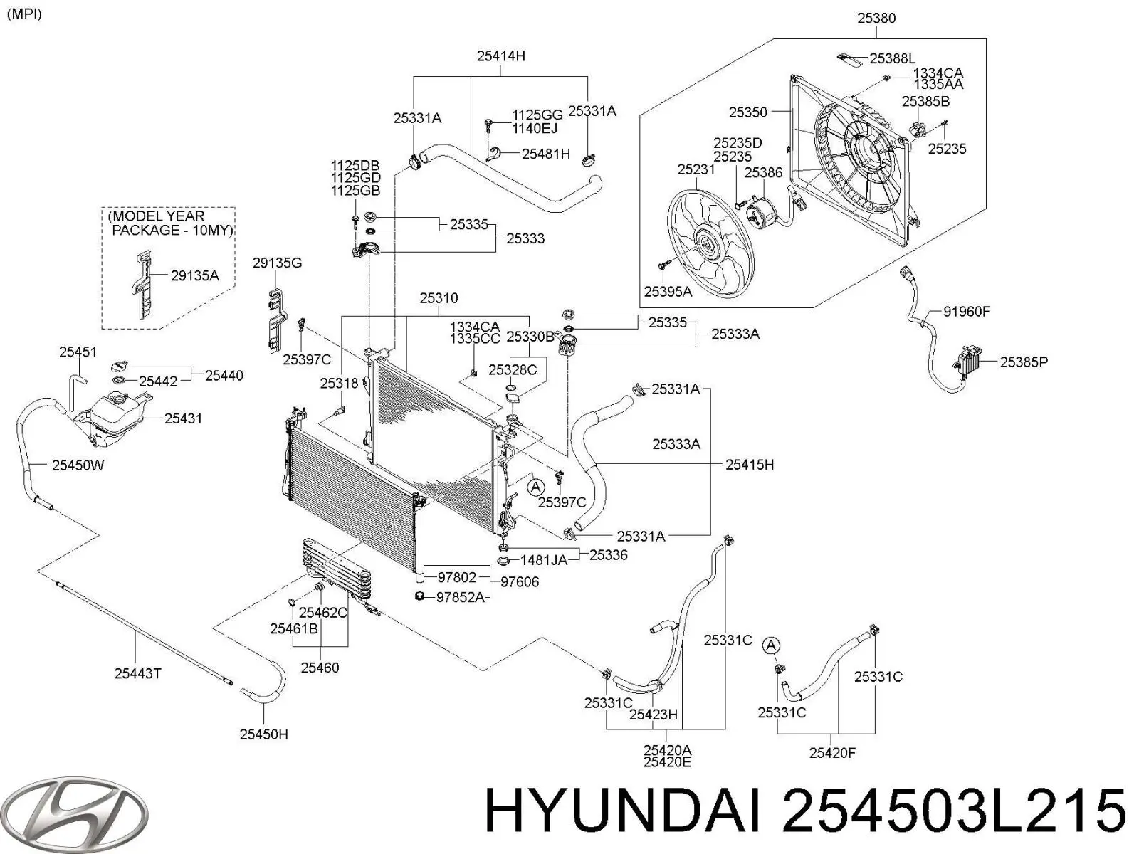 254503L215 Hyundai/Kia 