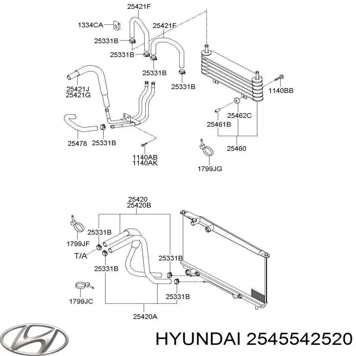  Hyundai/Kia 2545542520 ціна, від 22.07 USD