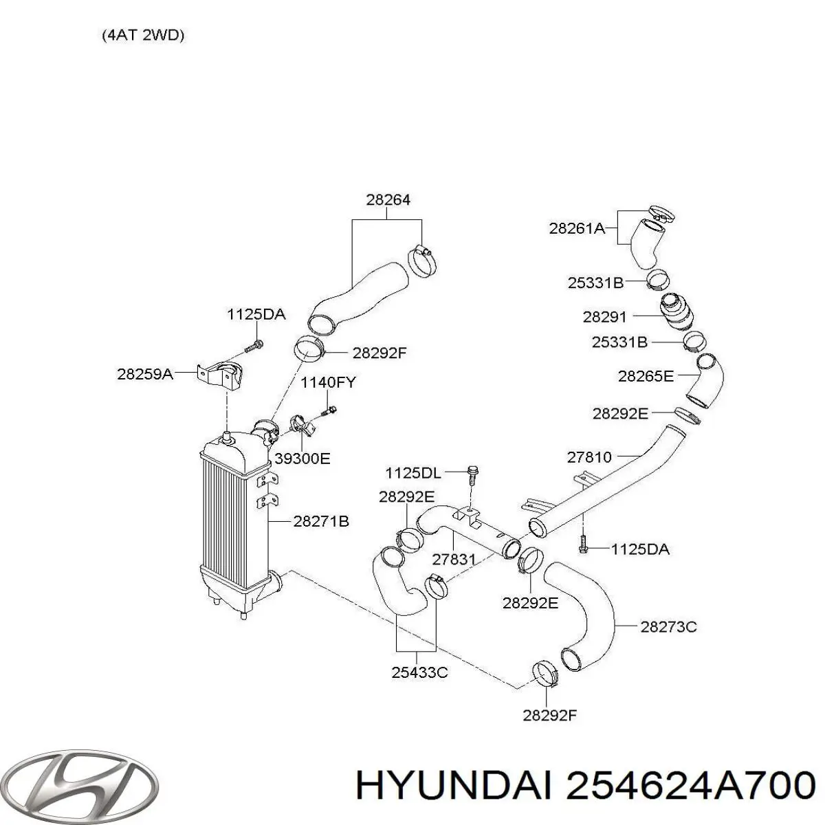 Купити 254624A700 Hyundai/Kia 