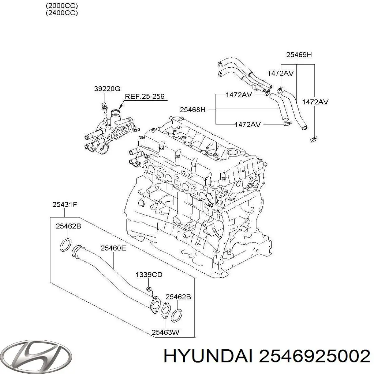 Купити 2546925002 Hyundai/Kia 