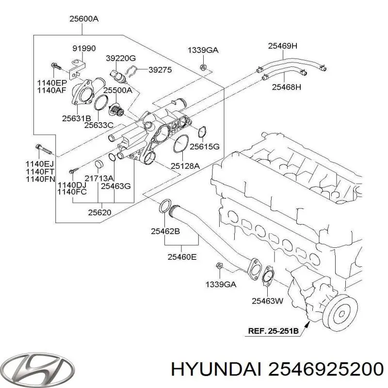 2546925200 Hyundai/Kia 