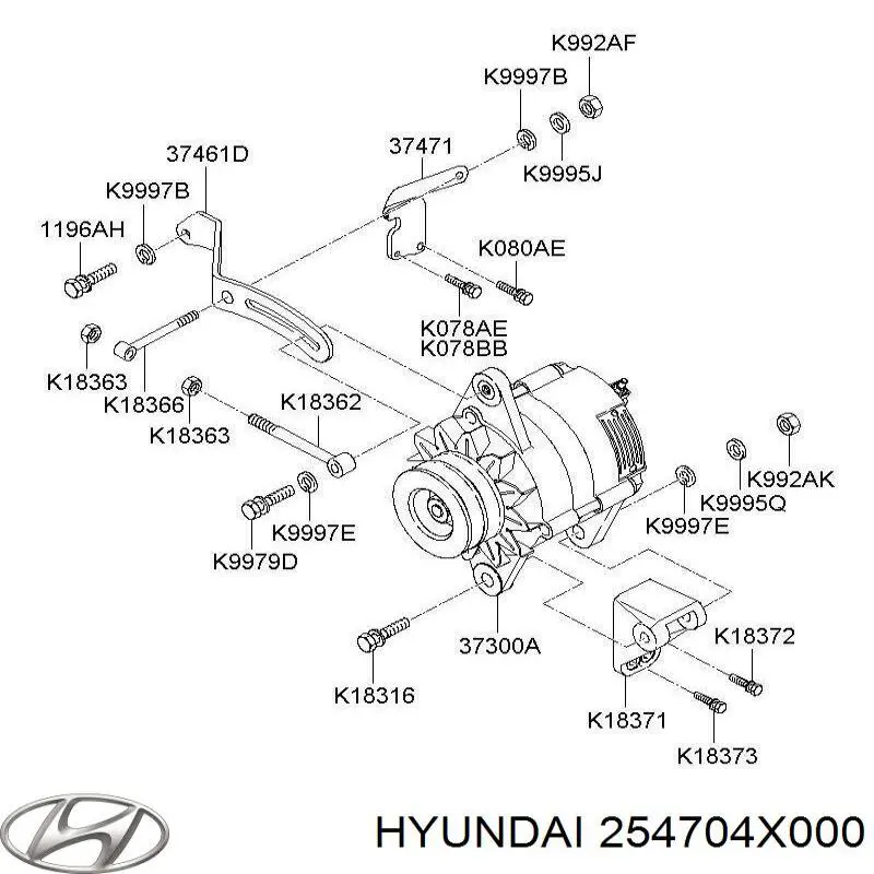 254704X000 Hyundai/Kia 