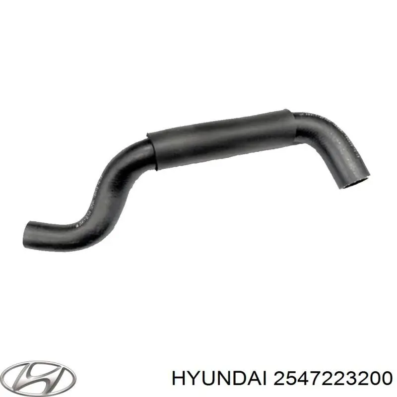 2547223200 Hyundai/Kia шланг (патрубок термостата)