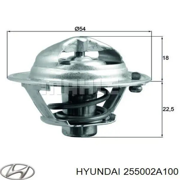 Термостат 255002A100 Hyundai/Kia