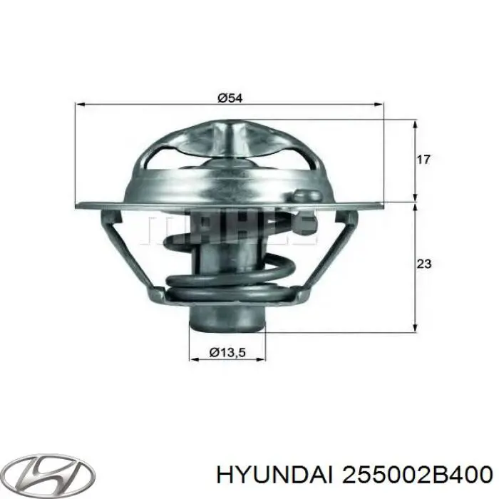 255002B400 Hyundai/Kia термостат