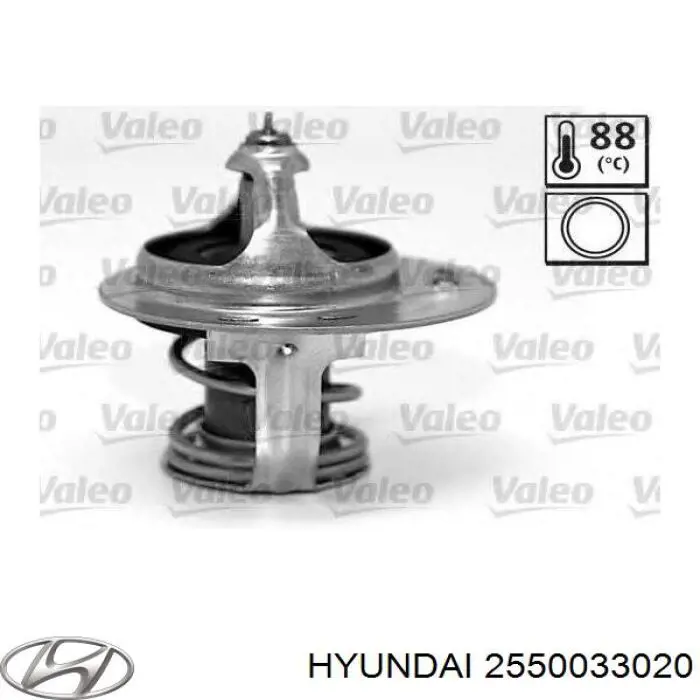 2550033020 Hyundai/Kia термостат