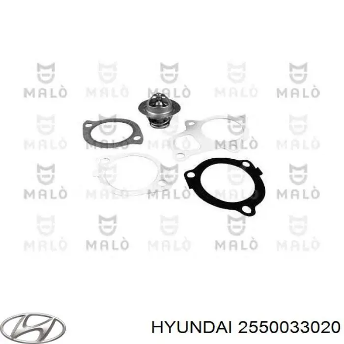 Автомобільний термостат Hyundai/Kia 2550033020 ціна, від 6.82 USD