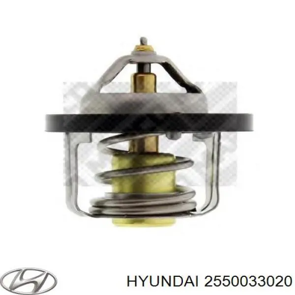 Купити 2550033020 Hyundai/Kia Термостат в корпусі