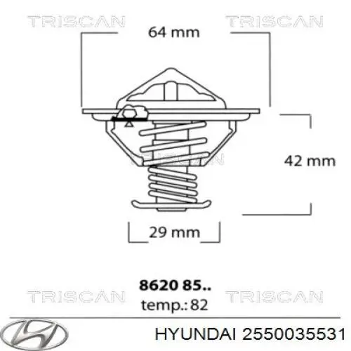 Термостат в зборі Hyundai Sonata IV