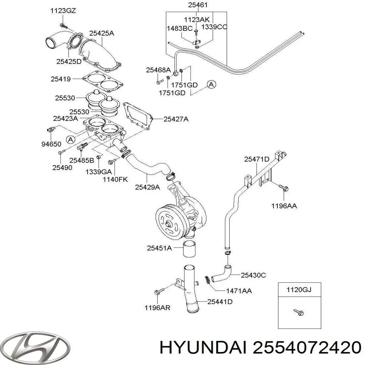 2554072420 Hyundai/Kia 