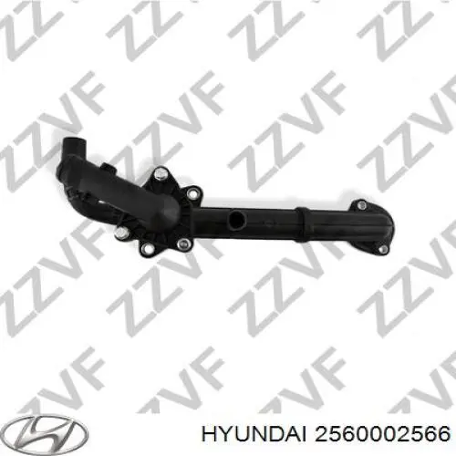 Кожух термостата Hyundai/Kia 2560002566 ціна, від 100.58 USD
