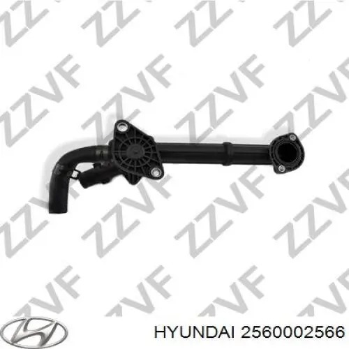 2560002566 Hyundai/Kia Корпус термостата в зборі