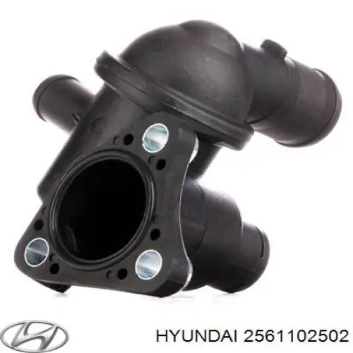 Фланець системи охолодження (трійник) Hyundai/Kia 2561102502 ціна, від 9.24 USD