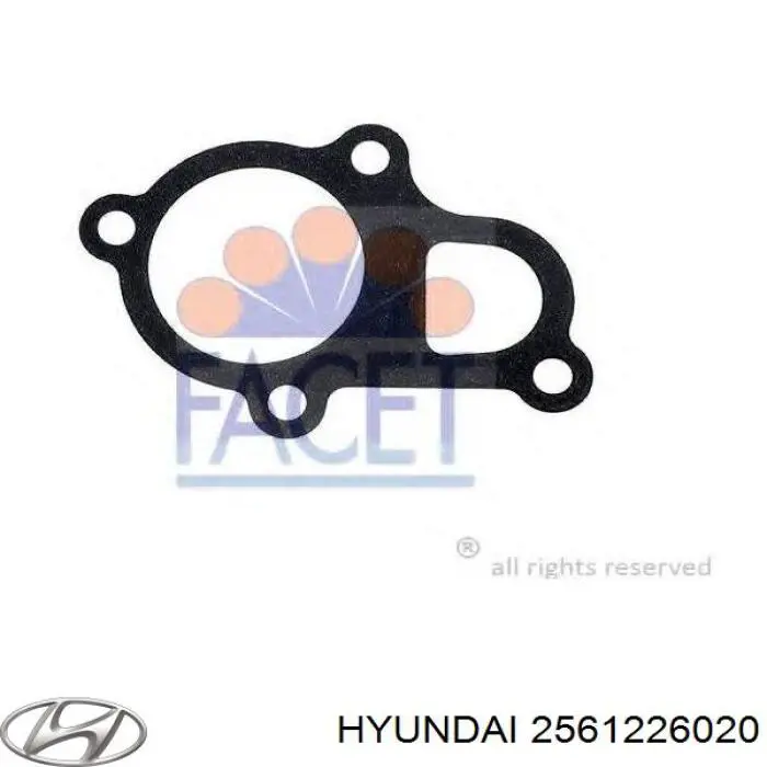 Прокладка термостата Hyundai/Kia 2561226020 ціна, від 4.86 USD