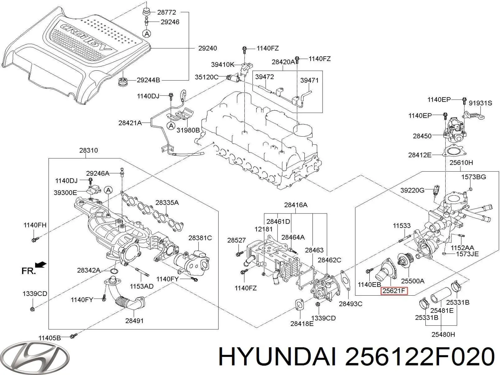 256122F020 Hyundai/Kia 