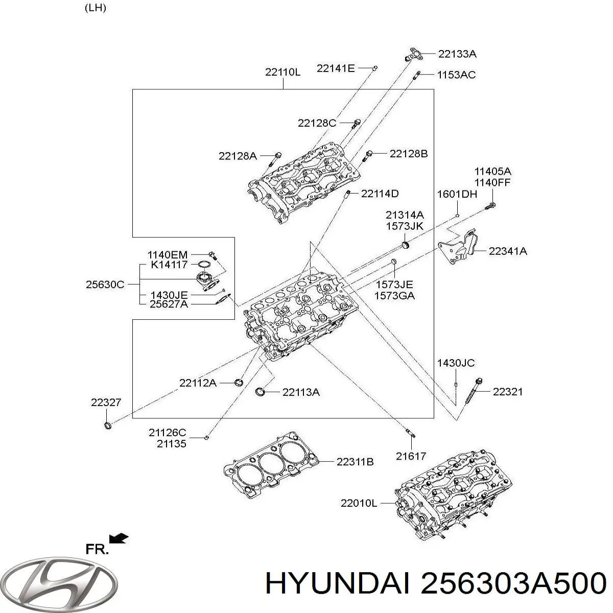 Купити 256303A500 Hyundai/Kia 