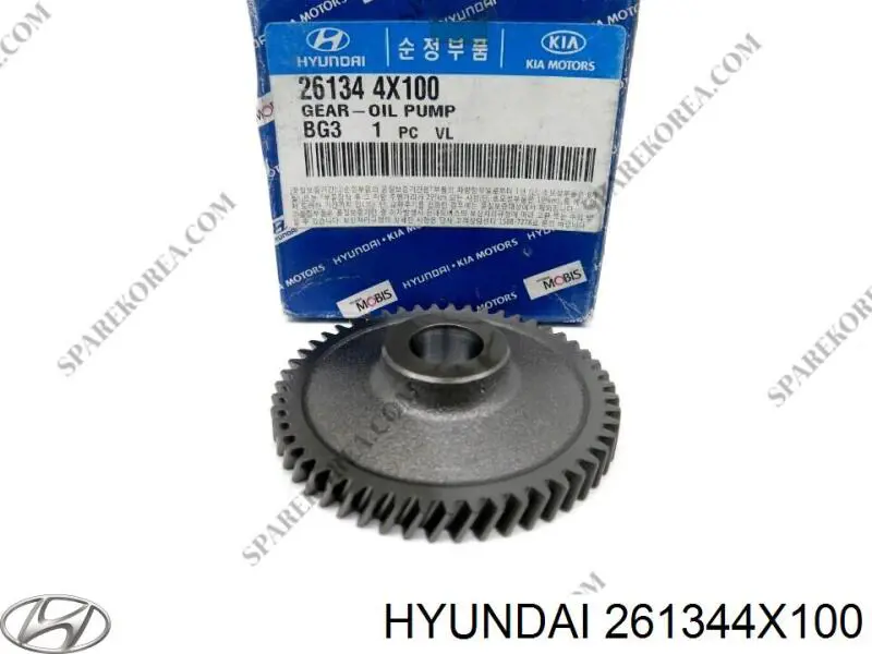 Шестерня маслонасоса Hyundai/Kia 261344X100 ціна, від 68.49 USD