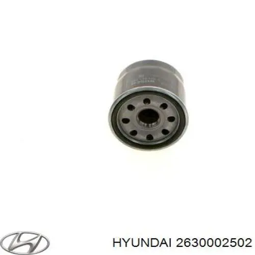 Фільтр масляний Hyundai/Kia 2630002502