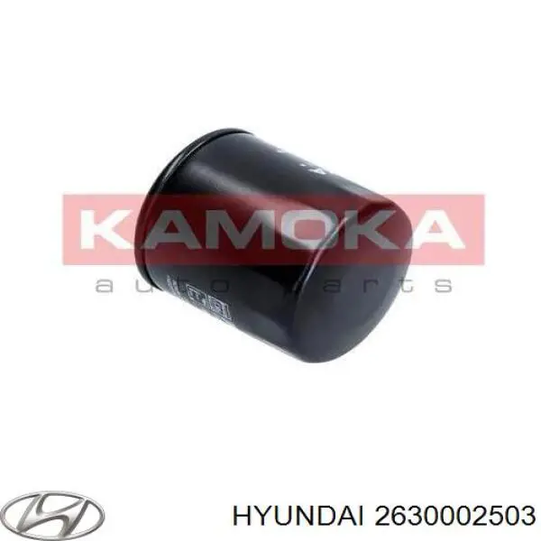 Фільтр масляний Hyundai/Kia 2630002503