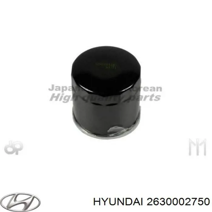 2630002750 Hyundai/Kia Фільтр масла