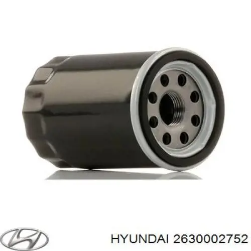 Фільтр масляний 2630002752 Hyundai/Kia