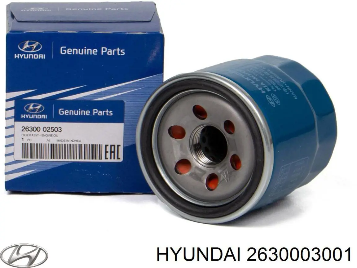 2630003001 Hyundai/Kia фільтр масляний