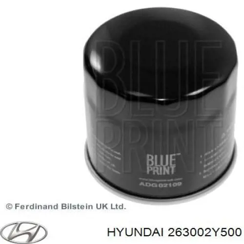 Фільтр масляний Hyundai/Kia 263002Y500