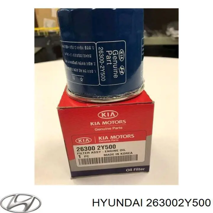 263002Y500 Hyundai/Kia Фільтр масла