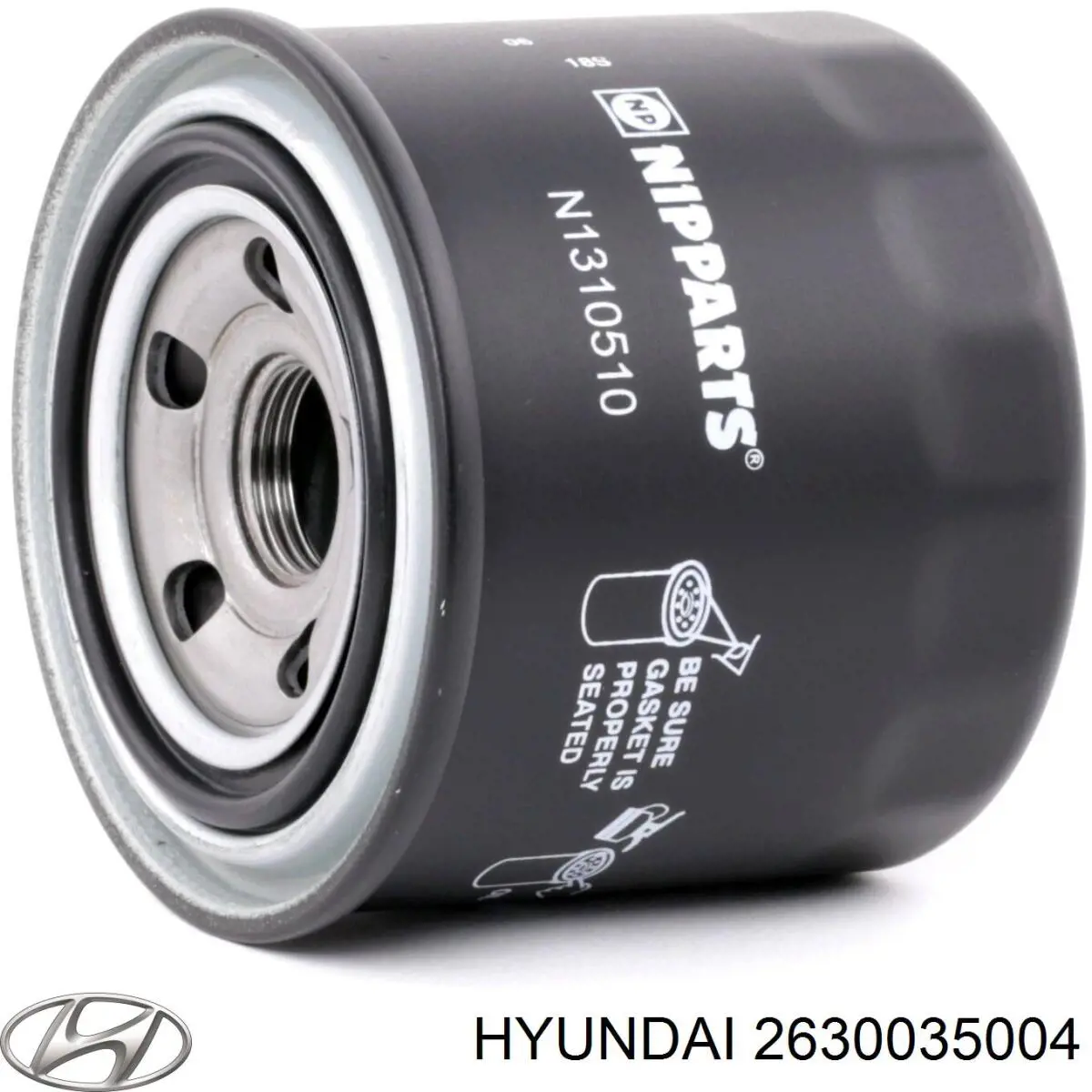 Фільтр масляний Hyundai/Kia 2630035004