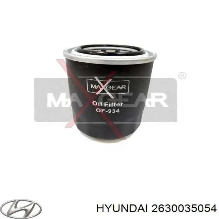 Масляний фільтр двигуна Hyundai/Kia 2630035054 ціна, від 5.54 USD