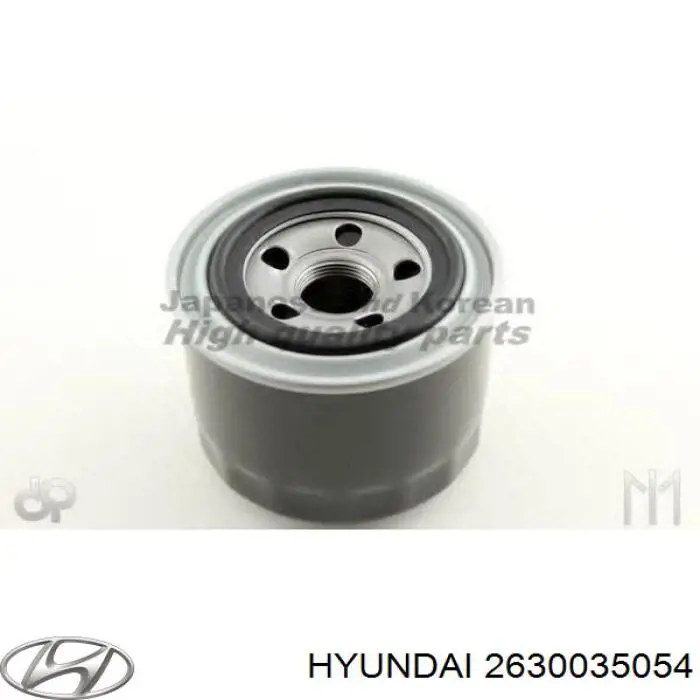Масляний фільтр двигуна Hyundai/Kia 2630035054 ціна, від 5.54 USD