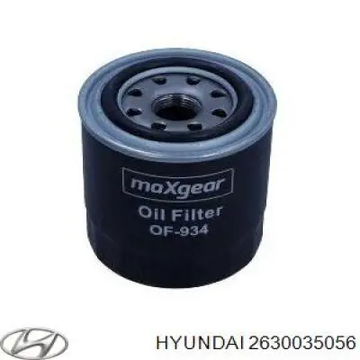 Фільтр масляний Hyundai/Kia 2630035056