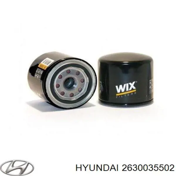 2630035502 Hyundai/Kia фільтр масляний