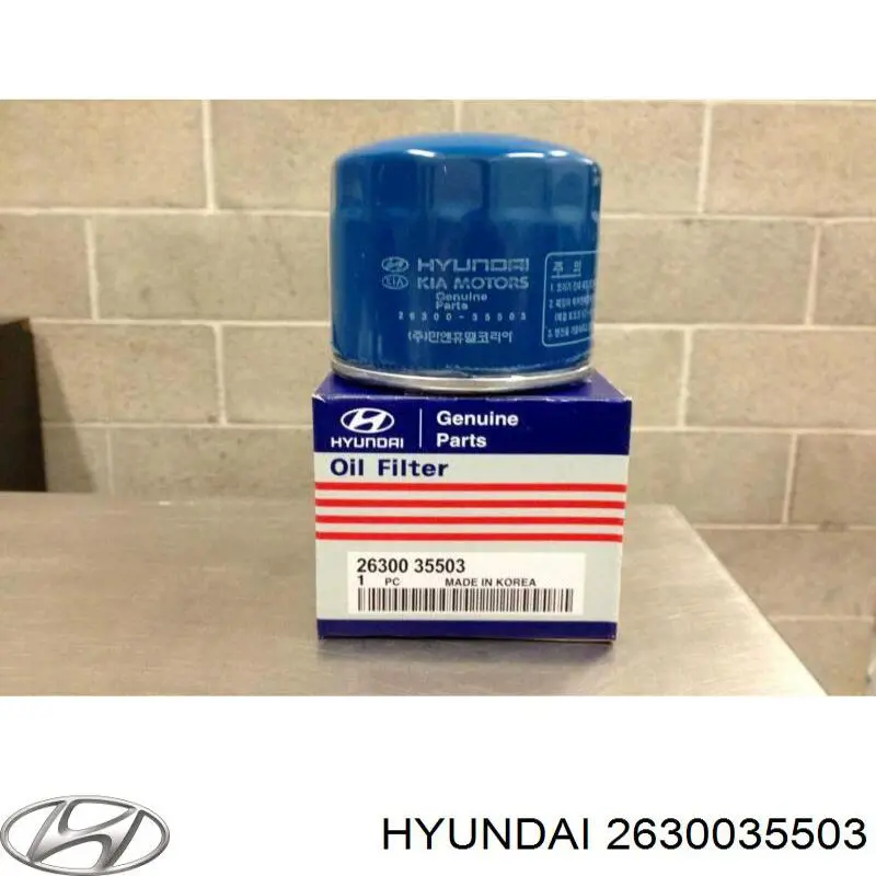 2630035503 Hyundai/Kia Фільтр масла
