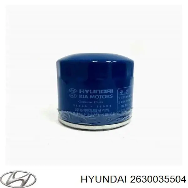 2630035504 Hyundai/Kia Фільтр масла