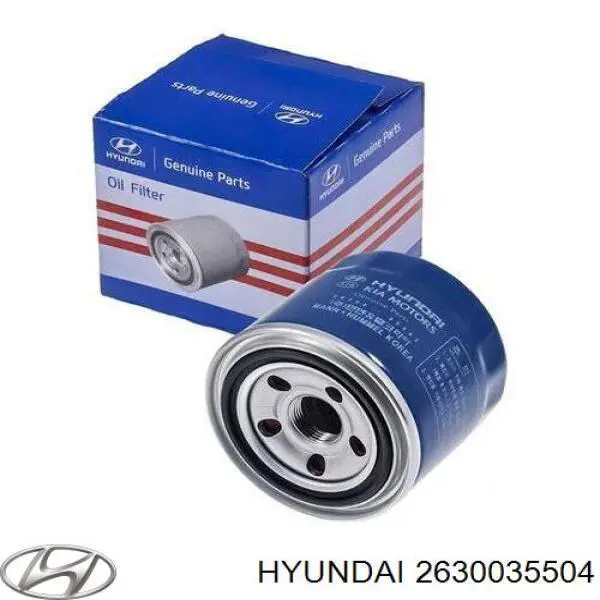 2630035504 Hyundai/Kia фільтр масляний