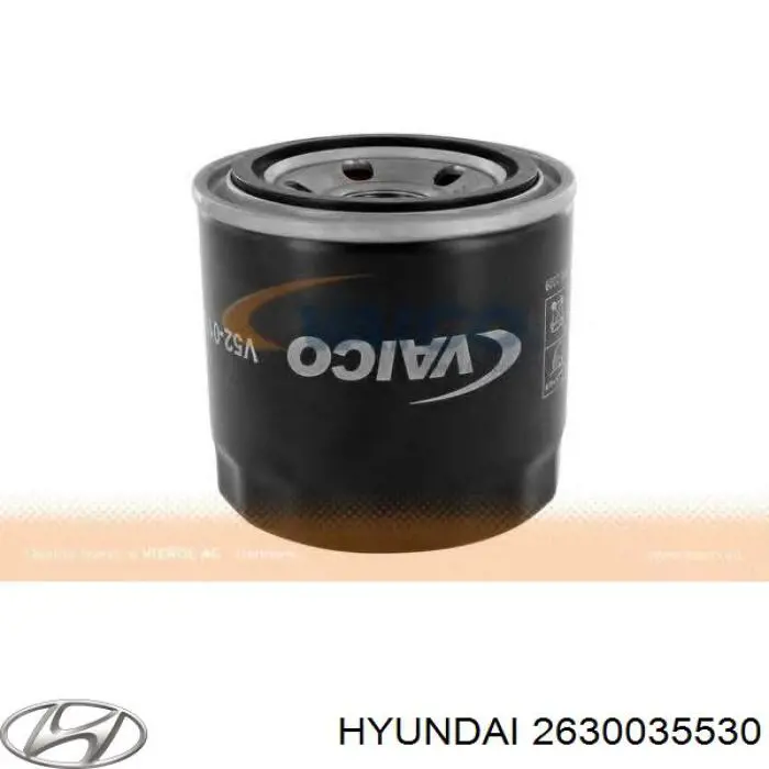 Масляний фільтр двигуна Hyundai/Kia 2630035530 ціна, від 8.77 USD