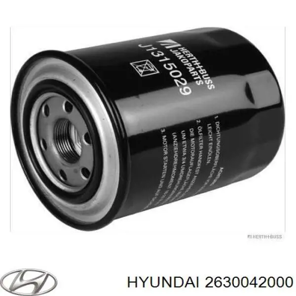 Купити 2630042000 Hyundai/Kia Фільтр очищення масла відцентровий