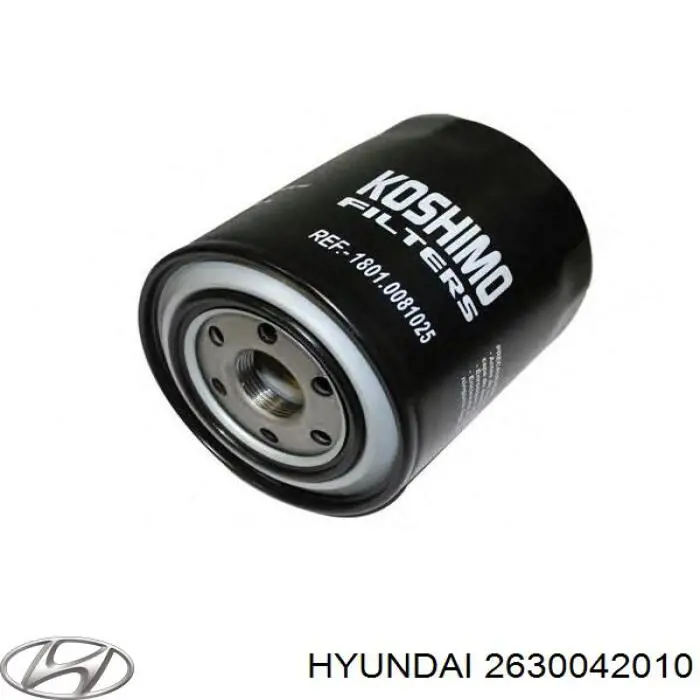 Фільтр масляний Hyundai/Kia 2630042010