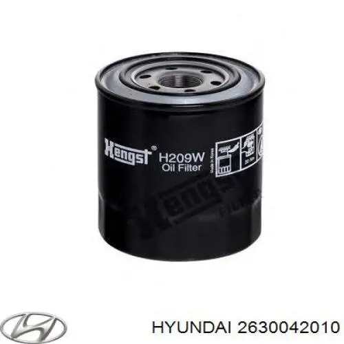 2630042010 Hyundai/Kia Фільтр масла